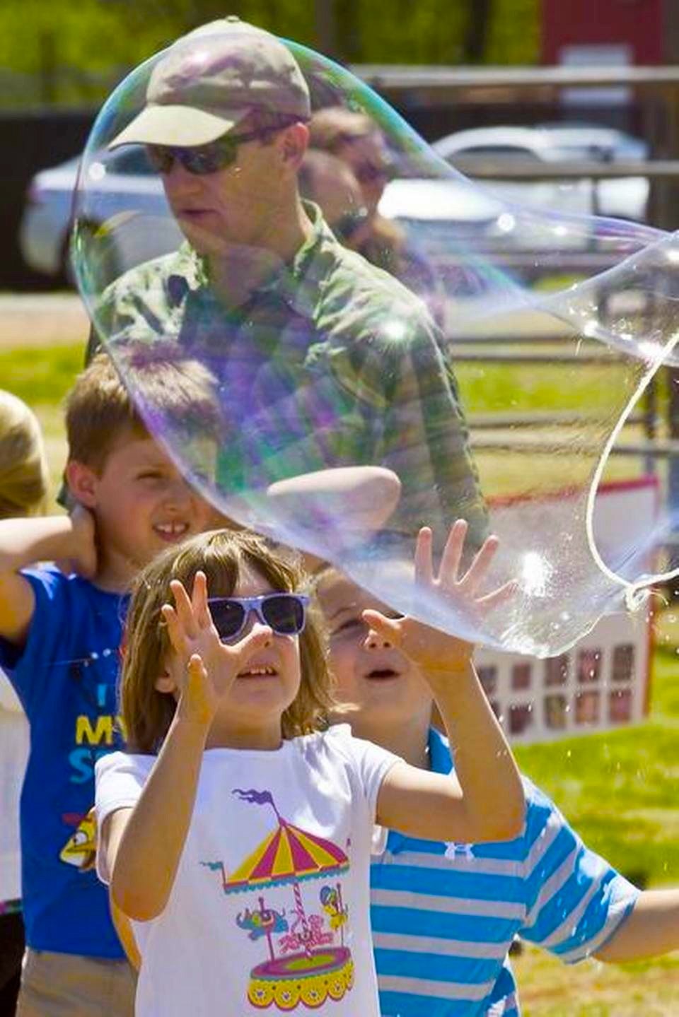 Kids Love Steve's Outdoor Bubbles