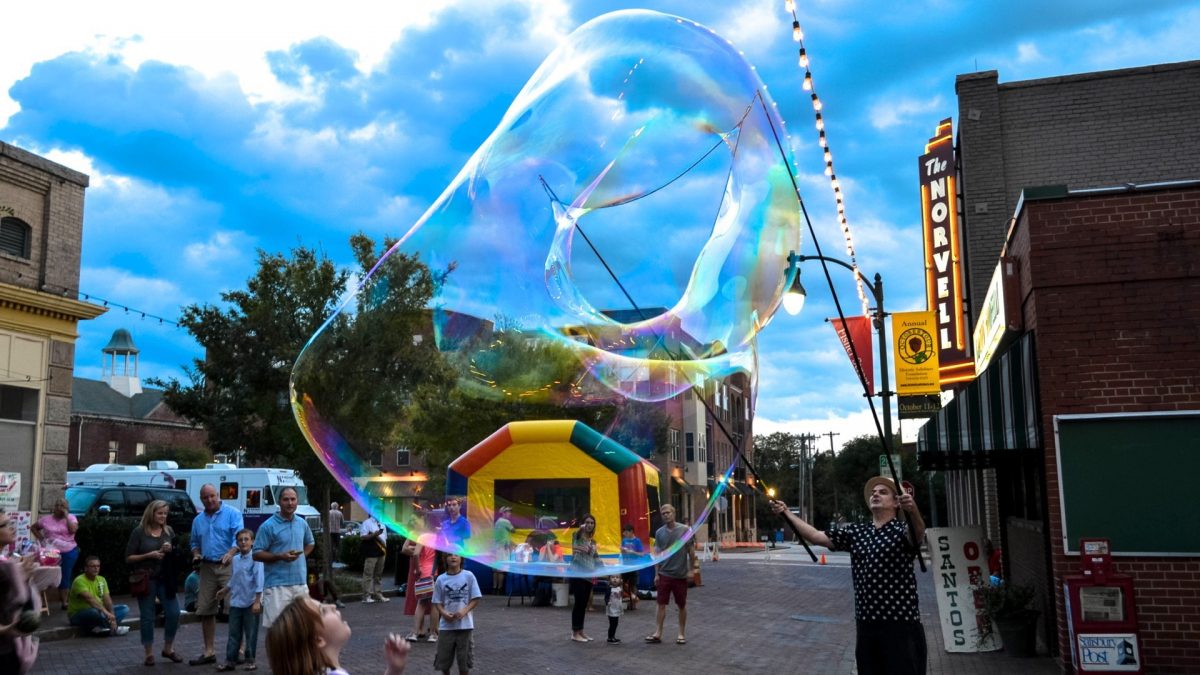 Bubbles on Parade