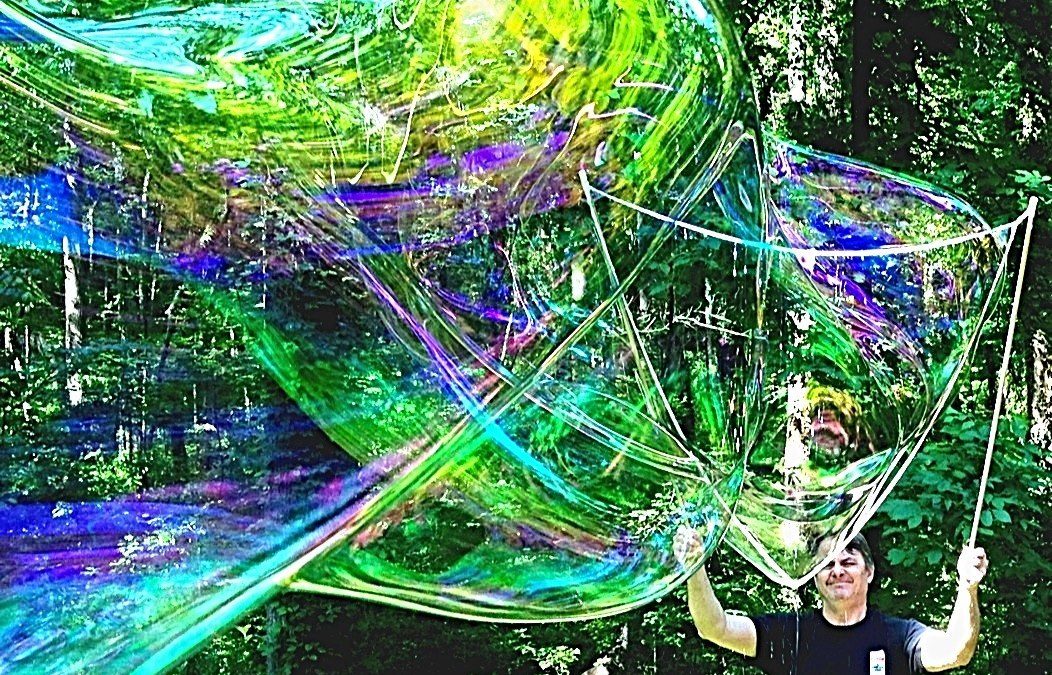 Steve Performing Outdoors