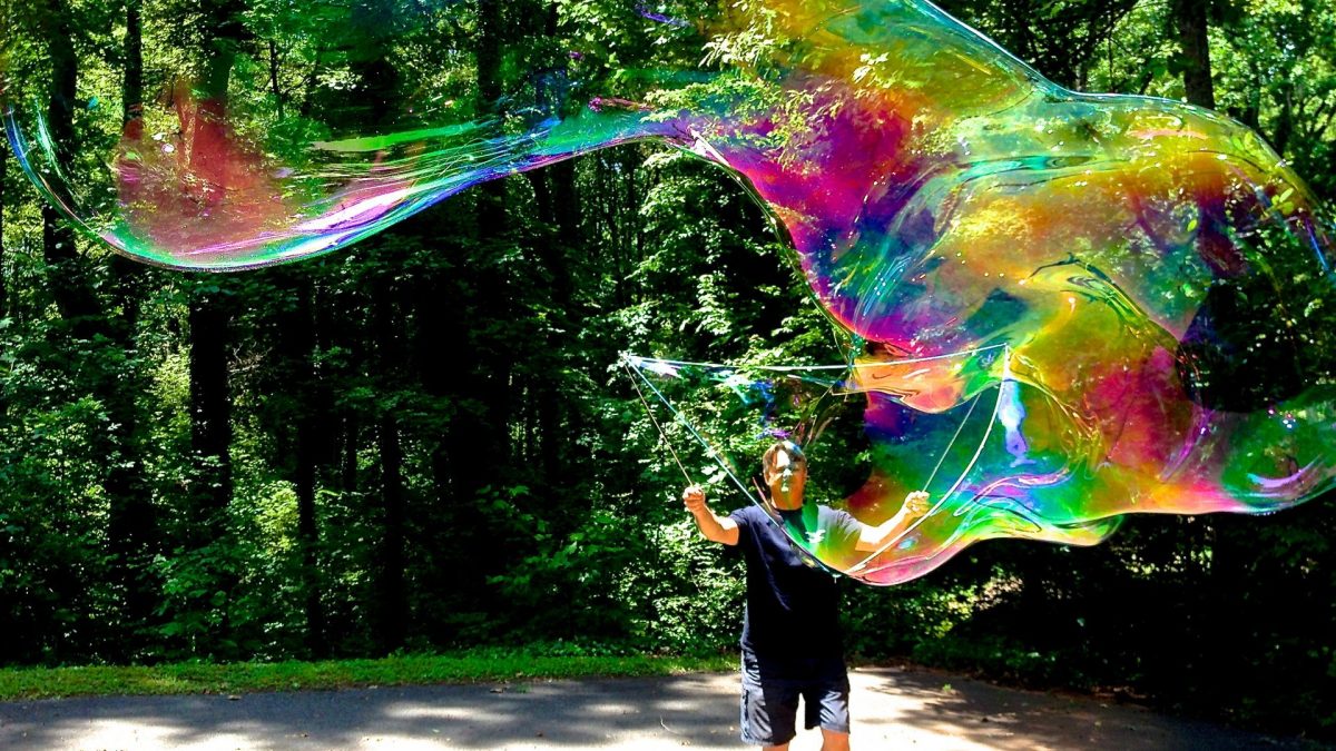 Steve Performing Outdoors