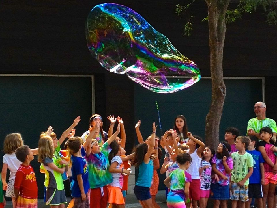Kids Love Steve's Outdoor Bubbles