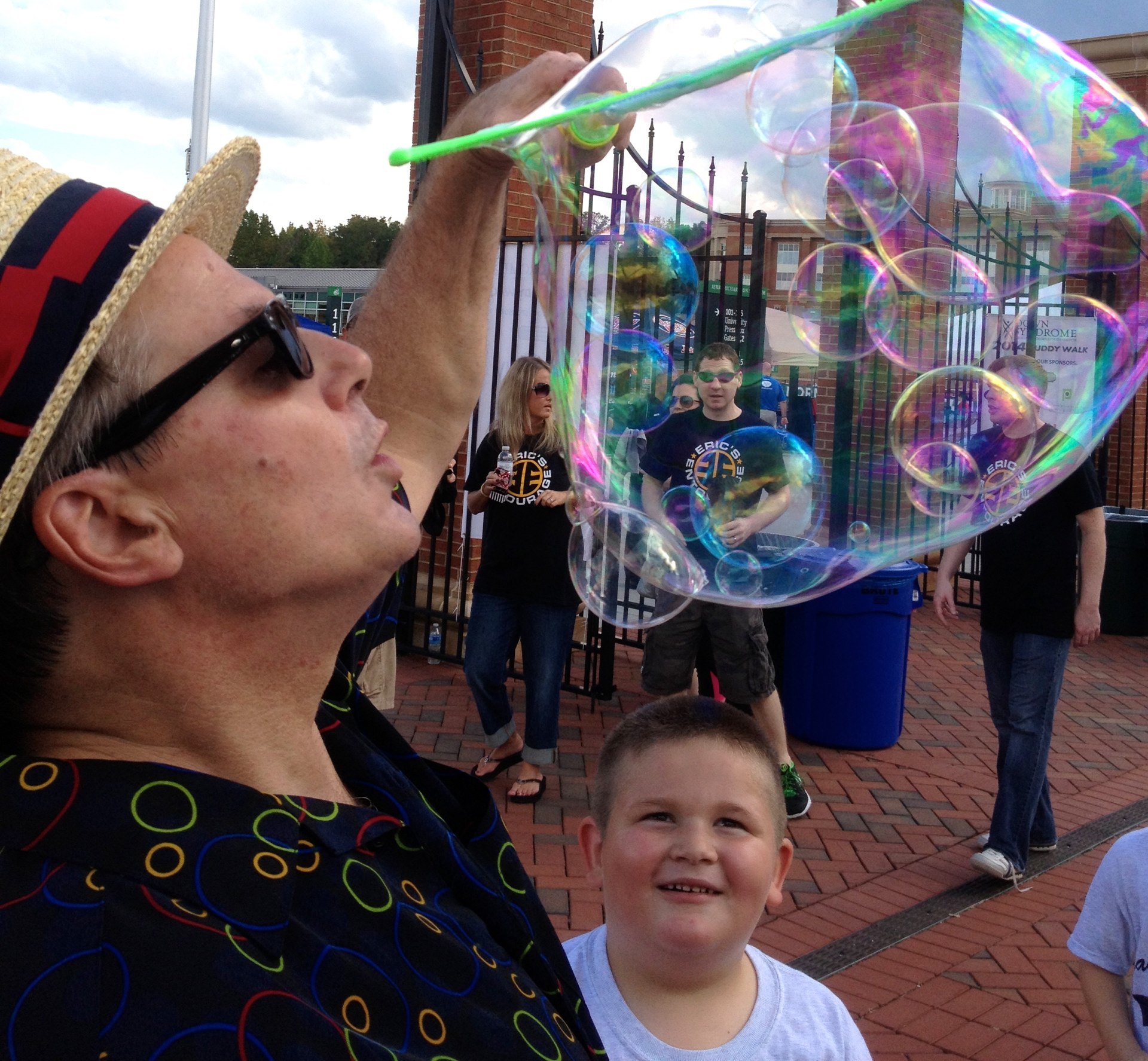 Kids Love Steve's Outdoor Bubbles