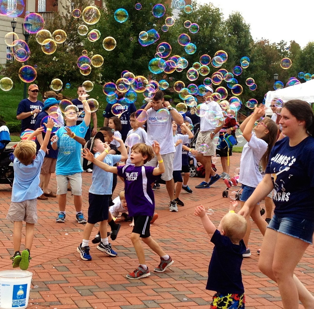 Kids Love Steve's Outdoor Bubbles