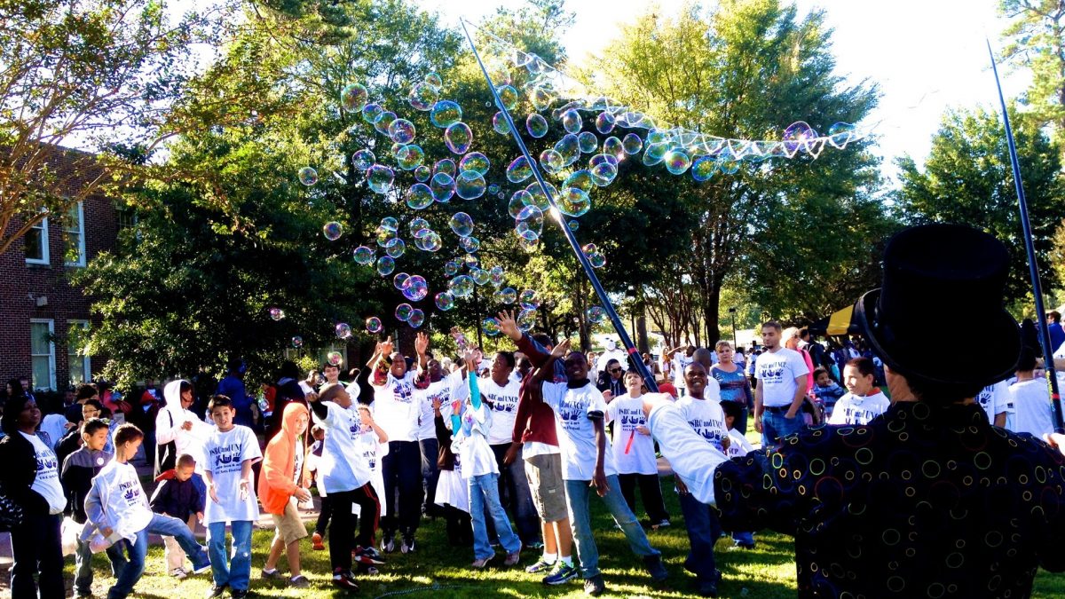 Kids Love Steve's Outdoor Bubbles