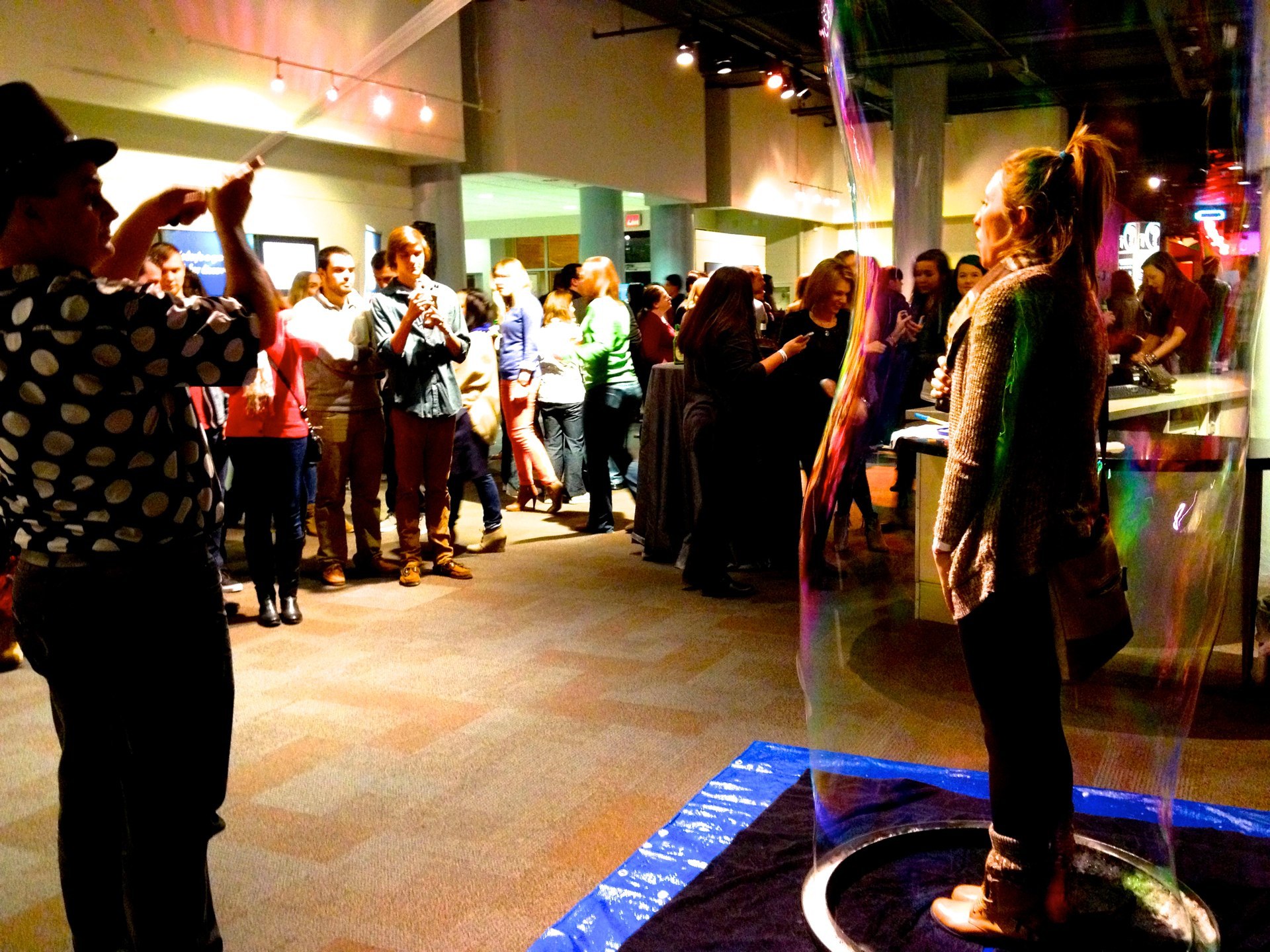 Steve Performing Indoors