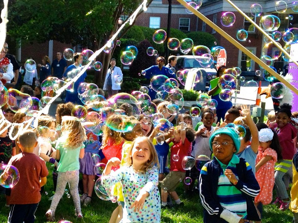 Kids Love Steve's Outdoor Bubbles