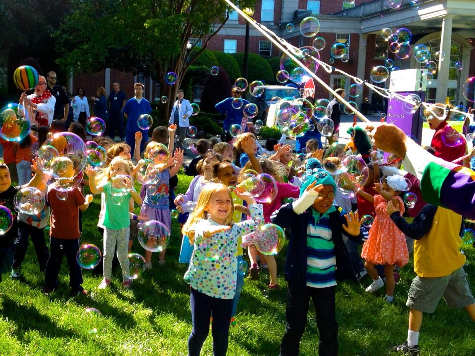 Kids Love Steve's Outdoor Bubbles