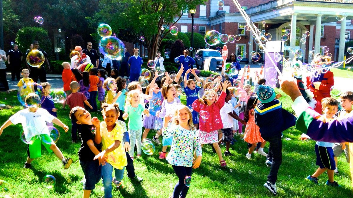 Kids Love Steve's Outdoor Bubbles