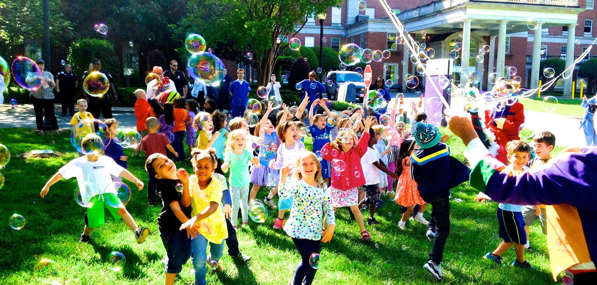 Kids Love Steve's Outdoor Bubbles