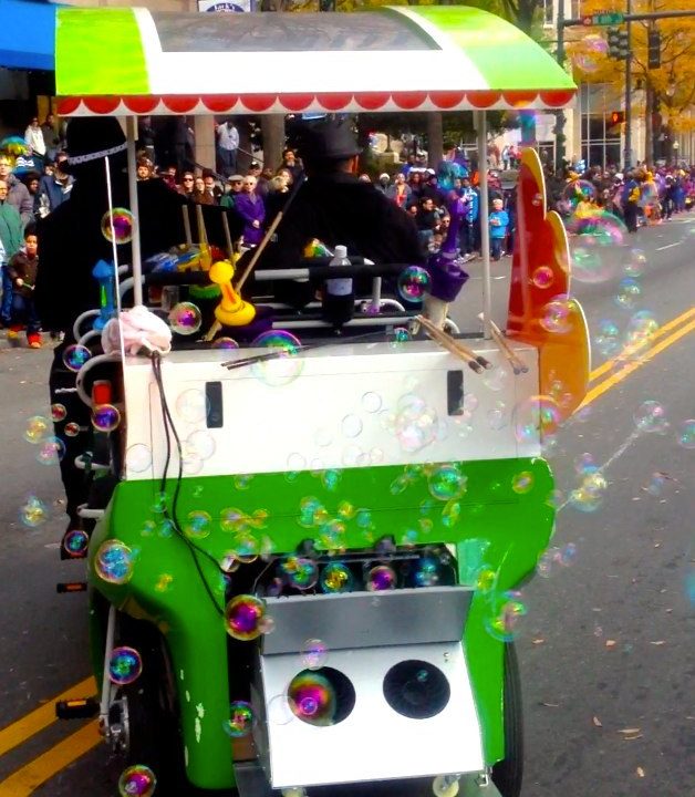 Bubbles on Parade