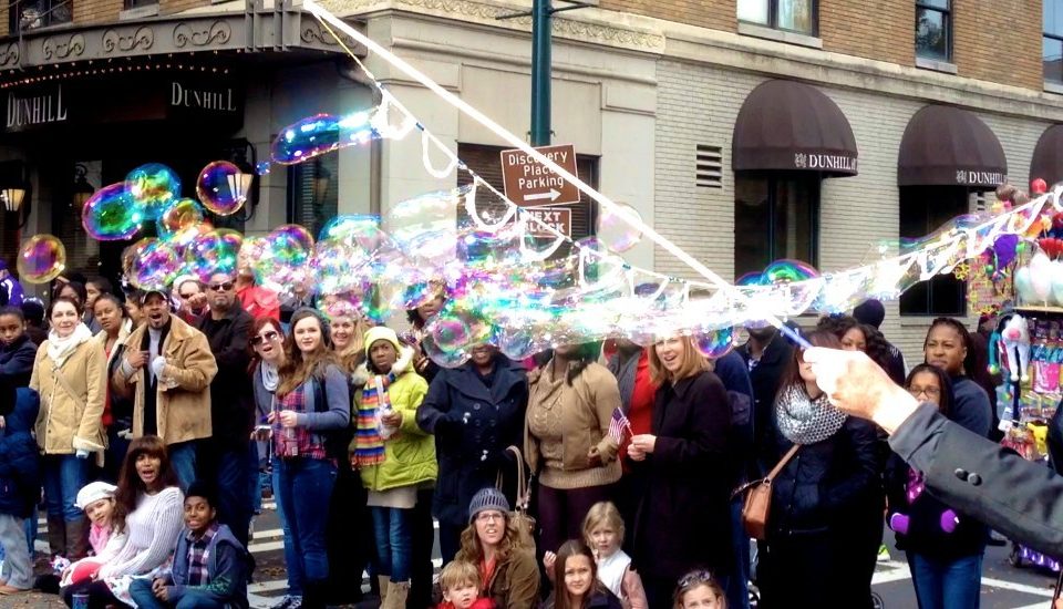 Bubbles on Parade