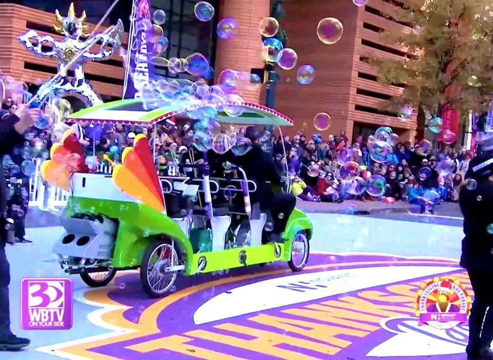 Bubbles on Parade