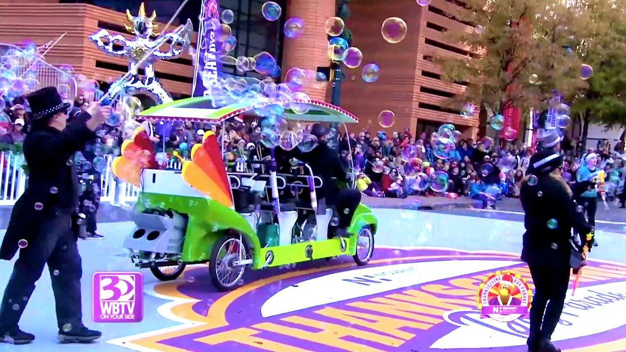 Bubbles on Parade