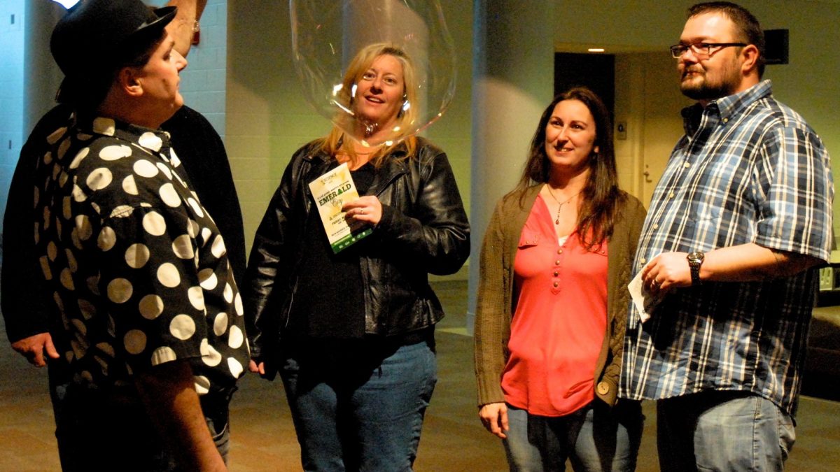 Steve Performing Indoors