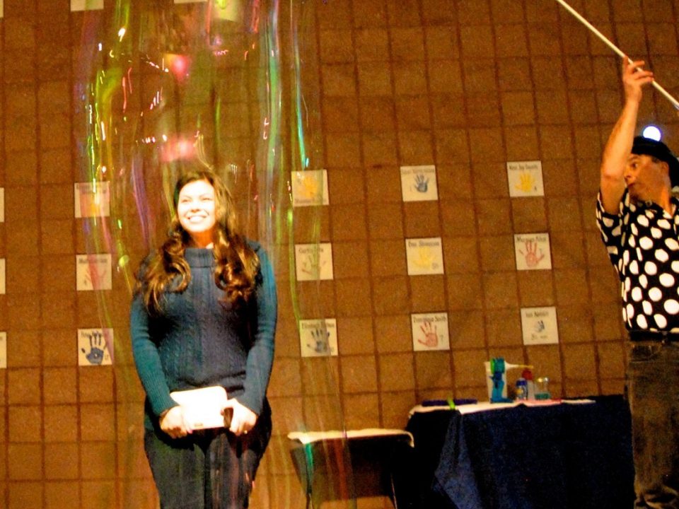 Steve Performing Indoors
