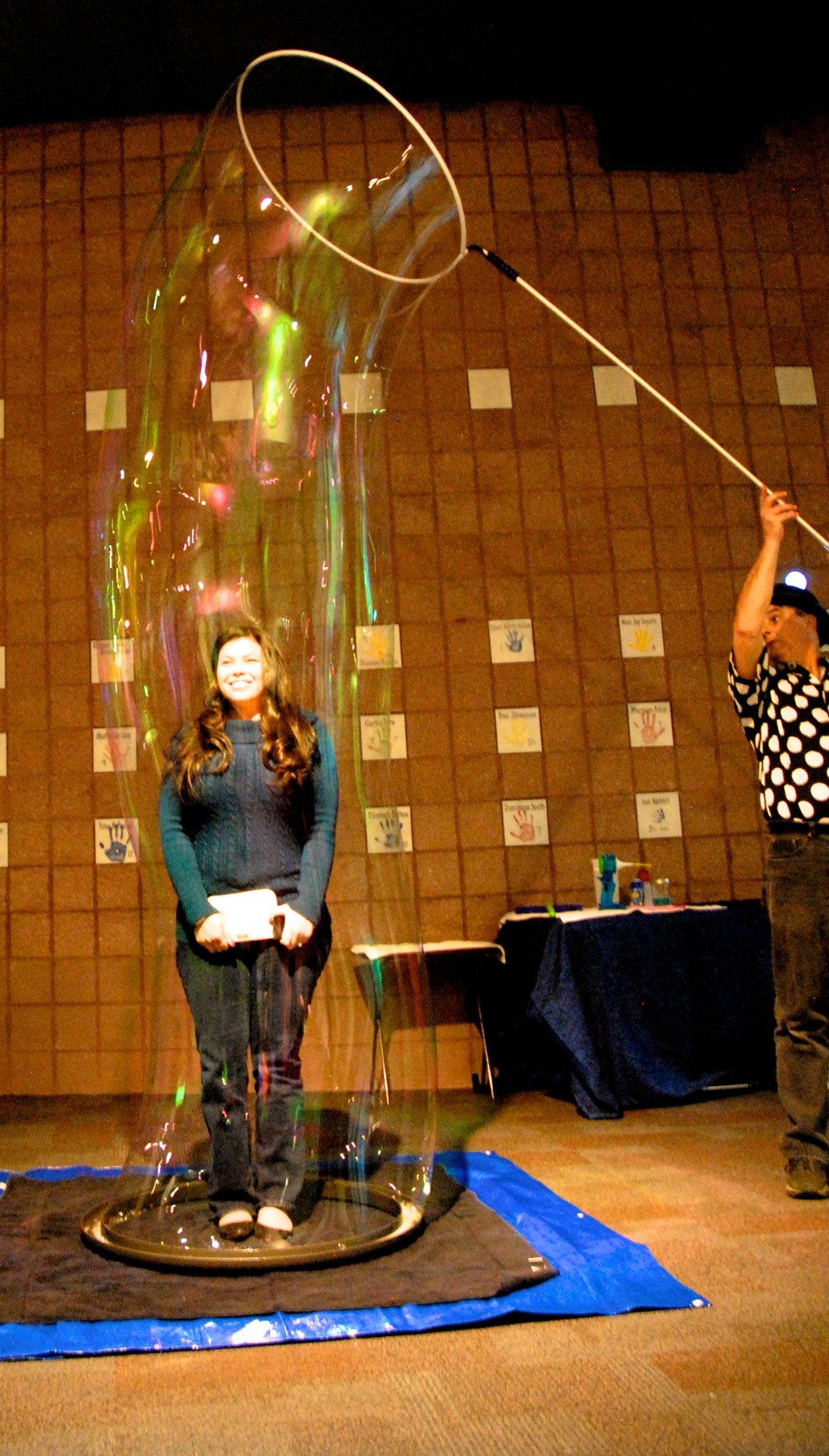 Steve Performing Indoors