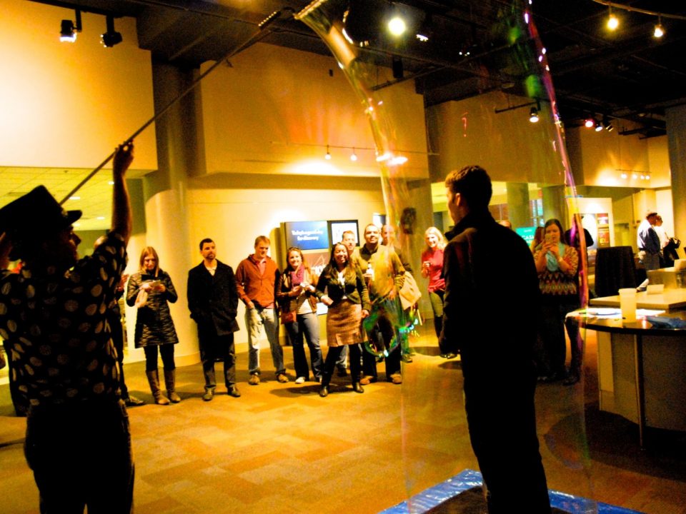 Steve Performing Indoors
