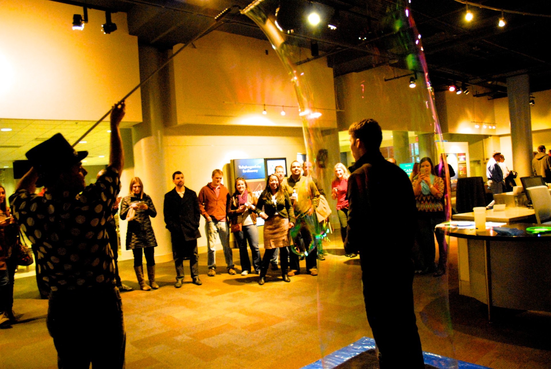 Steve Performing Indoors