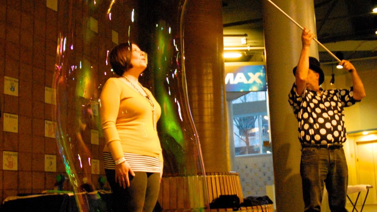 Steve Performing Indoors