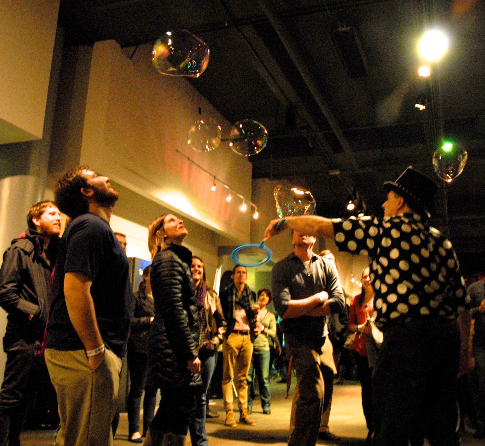 Steve Performing Indoors