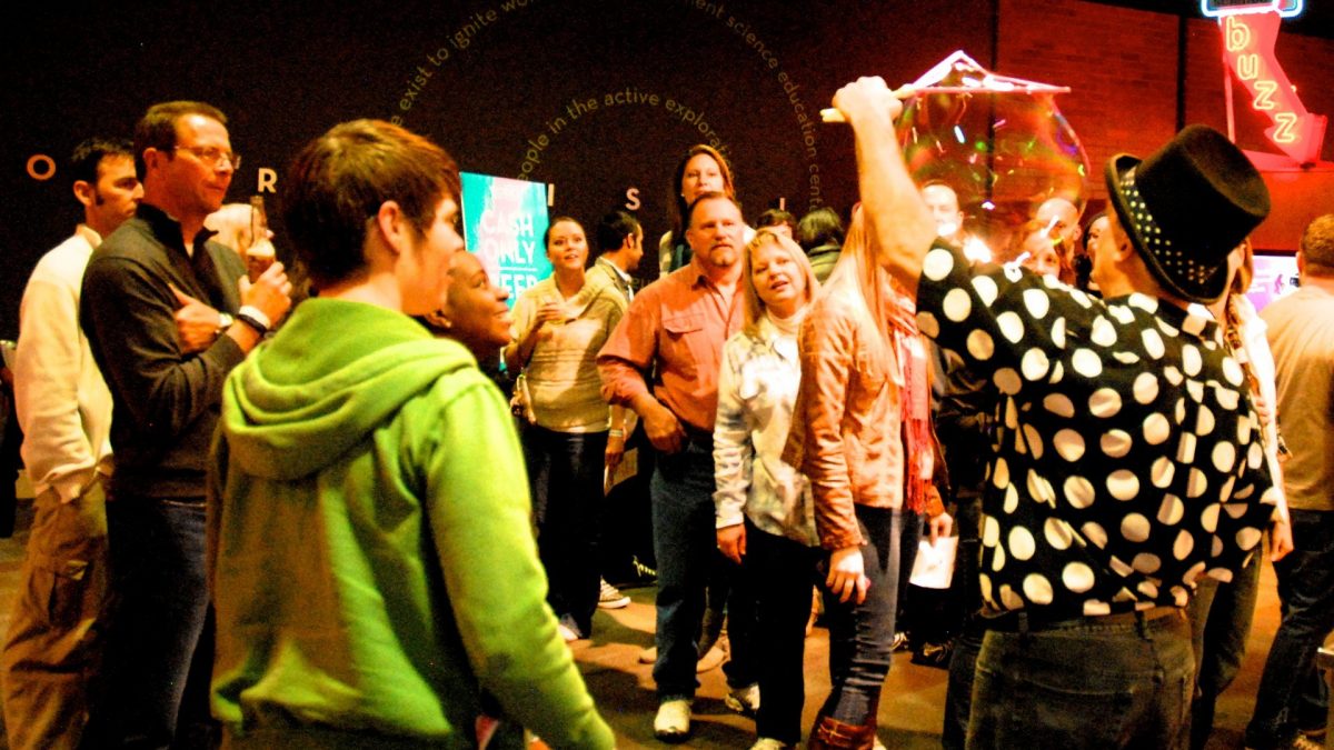 Steve Performing Indoors