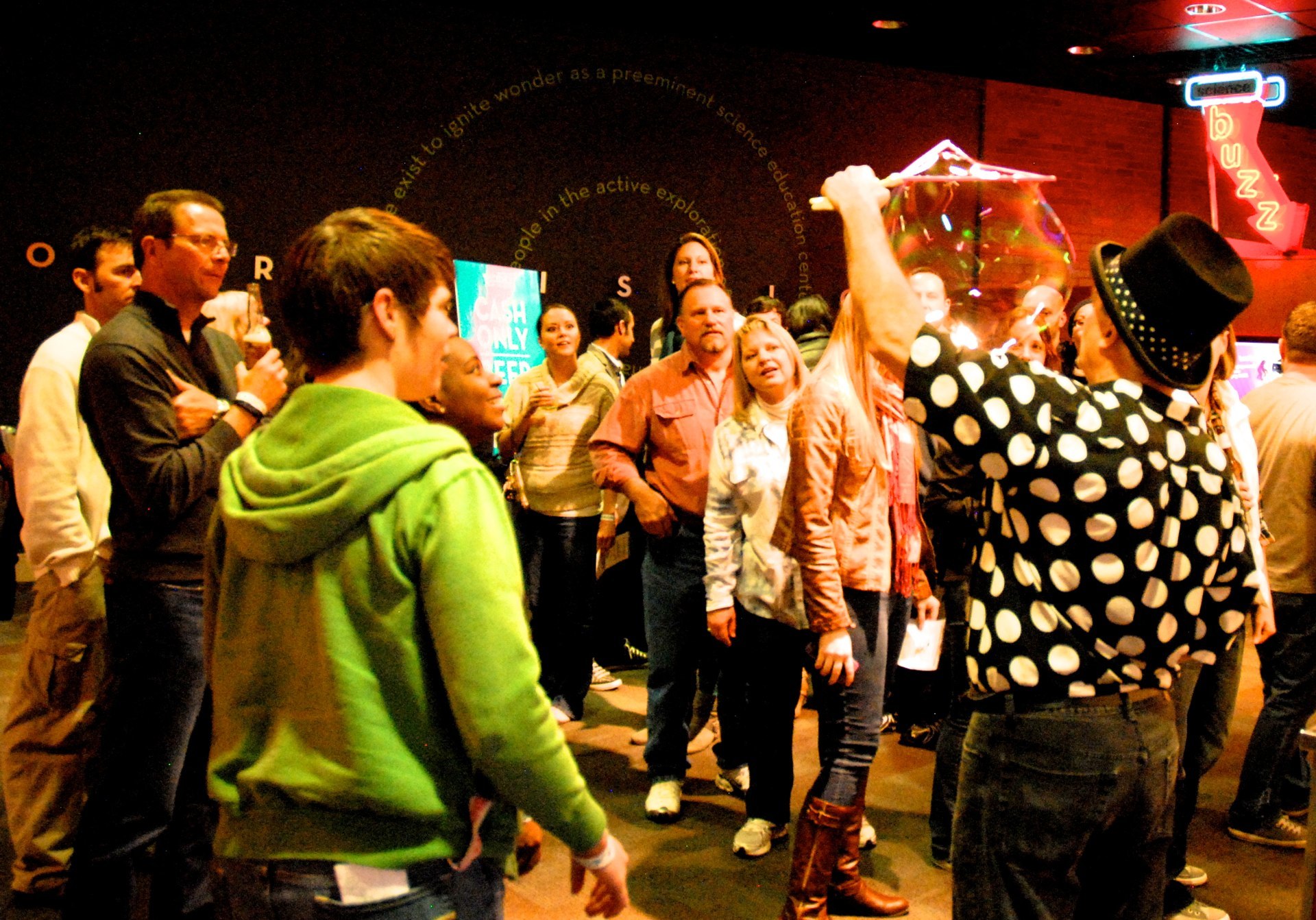 Steve Performing Indoors