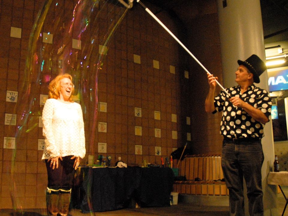 Steve Performing Indoors