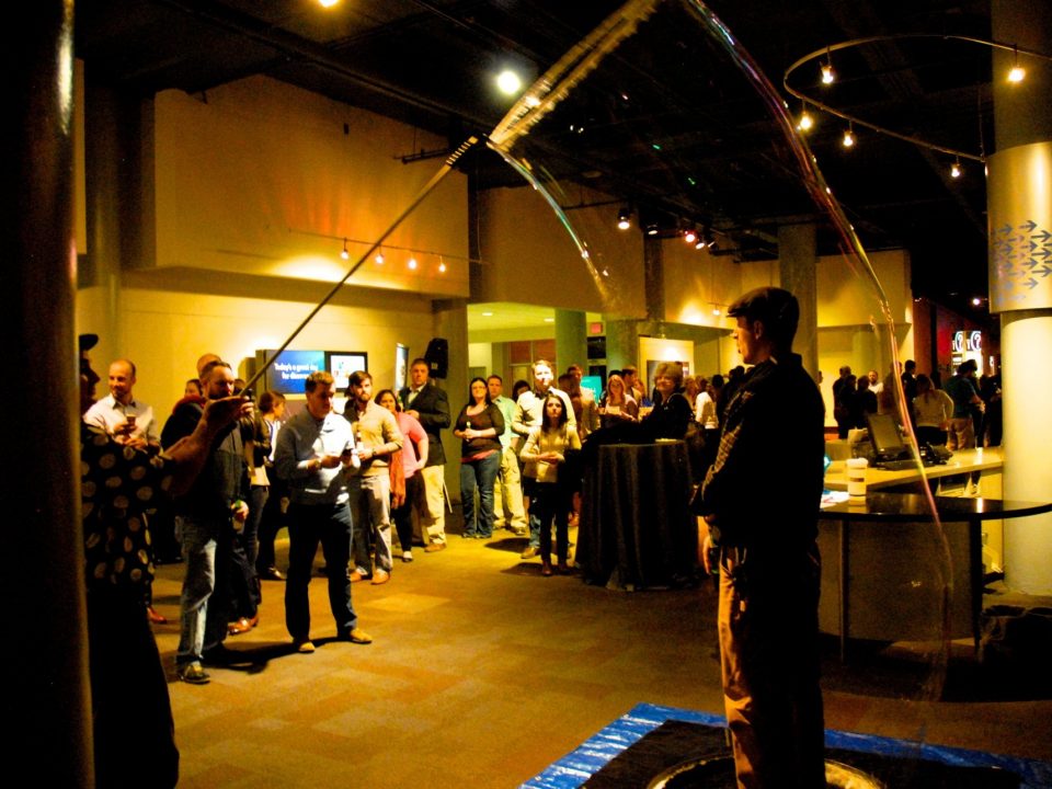 Steve Performing Indoors