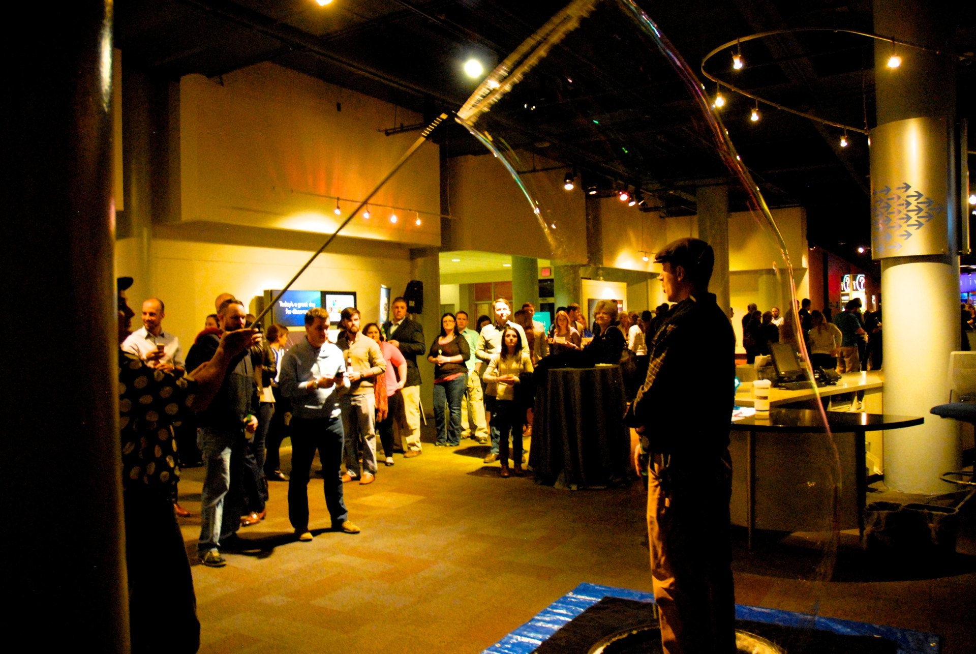 Steve Performing Indoors